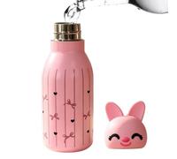 Insulated Tumbler - 17oz Coffee Cup, Leak-Proof Cartoon Animal Lid Thermal | 17oz Insulated Tumbler - Leak-Proof Coffee Cup for Hot and Cold Drinks | Cartoon Animal Lid with Portable Handle and Thermal