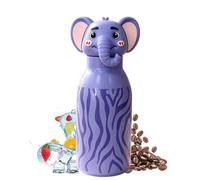Insulated Tumbler - 17oz Coffee Cup, Leak-Proof Cartoon Animal Lid Thermal | 17oz Insulated Tumbler - Leak-Proof Coffee Cup for Hot and Cold Drinks | Cartoon Animal Lid with Portable Handle and Thermal