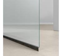 INSULATION Bas de porte, 37 mm x 1 m, transparent