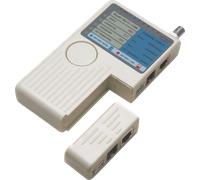 INT 351911 - Testeur pour câblage 4 en 1, RJ11, RJ45, USB e BNC