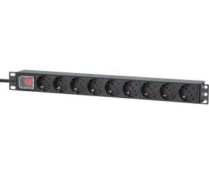 INT 715133 - Bloc multiprise 19", 9 prises
