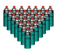 INTEC - Cartouche de gaz - 28 pièces - 250gr - Gaz butane Bouteille Universelle à valve - Camping