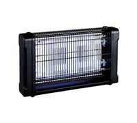INTEC - Lampe Anti Moustique Néon UV 20W Intérieur/Extérieur - Piège à Insectes Noir 25m² Grille Haute Tension Elimine Mouches, Moustiques & Insectes Volants