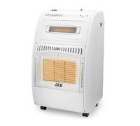 INTEC - Poêle à gaz 5700W Chauffage d'appoint Hybride Gaz et Électrique 20-100 m² - Piezo Kombi Line