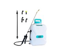 INTEC - Pulvérisateur Electrique à Batterie 20V Lithium 4.0Ah Pulvérisateur Jardin 12L 2 Lances Fibre et INOX + 4 Buses