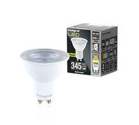 Integral LED Ampoules GU10, blanc chaud 2700K, 400lm, 3,4W (équivalent 50W), sans variateur, haute efficacité énergétique, pour spots et encastrés (salle de bain, cuisine, salon), lot de 10