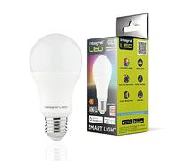 Integral LED lot de 2 ampoules Smart GLS E27 à variation de couleur 2.4GHz WiFi - Blanc chaud, froid et lumière du jour 2700K-6500K, 806lm, 8,5W (équivalent 60W) - Compatible Alexa & Google Home