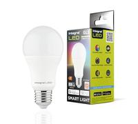 Integral LED lot de 4 ampoules Smart GLS E27 à variation de couleur 2.4GHz WiFi - Blanc chaud, froid et lumière du jour 2700K-6500K, 806lm, 8,5W (équivalent 60W) - Compatible Alexa & Google Home