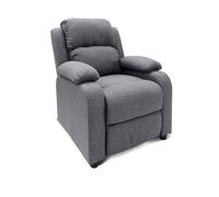 Fauteuil relax Riga tissu Gris