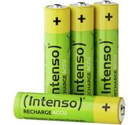 Intenso Pile rechargeable 7505214 LR3 (AAA) NiMH 1000 mAh 1.2 V Lot de 4