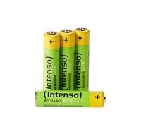 Intenso Energy Eco HR03 AAA Lot de 4 Piles Rechargeables NiMH 1000 mAh