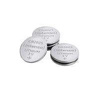 INTENSO Kit de piles bouton au lithium CR2025, 60 pièces