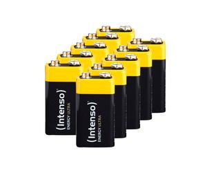 Intenso Energy Ultra 9V 6LR61 E-Block blister pack de 10 - bloc 9V - 9 V - sous blister (7501451MP)