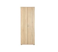 Inter Link Armoire à deux portes en bois, 70 x 189 x 34 cm (imitation chêne sonoma)