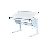 Inter Link Bureau Matts 3 en 1, 118 x 63-93 x 73 cm, blanc