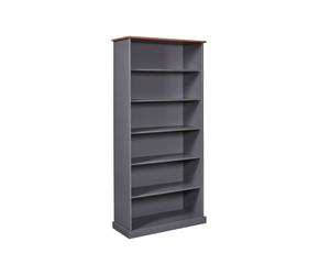 INTER LINK Étagère Westerland, 90 x 38,1 x 190 cm (gris, sépia/marron)