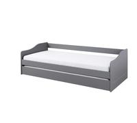Inter Link Lit banquette Leonie, 90 x 190 cm ou 90 x 200 cm (gris, 90 X 200 CM)