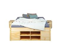 Inter Link Lit en bois (nature, 180 x 200 cm)