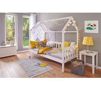 FunkyHouse lit maison pour un enfant blanc.