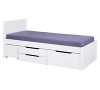 INTER LINK Lit fonctionnel Efetivo, 90/140/160/180 x 200 cm (90 X 200 CM)