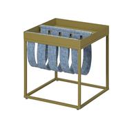 Table d'Appoint Design Porte-Magazine 40cm Vert