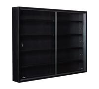Inter Link Vitrine murale Blacklava pour miniatures - Noir