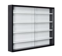 Inter Link Vitrine de collection COLLECTY noir/blanc