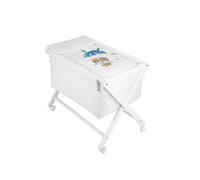 Interbaby Berceau balancelle bois - Blanc