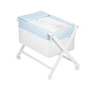 Interbaby Berceau bébé croix éléphant - Blanc