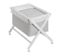 Interbaby Berceau croix étoile - Blanc