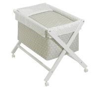 Interbaby Berceau en Croix-Etoile-Beige