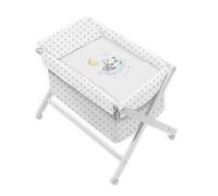 Interbaby Berceau en X Panda Nuage - Bleu