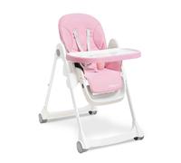 Interbaby Chaise haute Comfort Eat en aluminium Rose