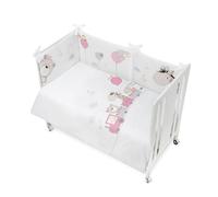Interbaby Lit bébé Jirafa Tren - Rose