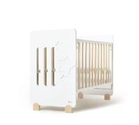 INTERBABY Lit bébé pour matelas - 60x120 cm Etoile-Nature Color