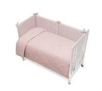 Interbaby lit bébé Puntos - Rose foncé