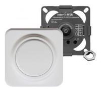 interBär 8149-008.01 Variateur à encastrer dans un meuble blanc