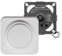 interBär 8149-008.01 Variateur à encastrer dans un meuble blanc