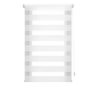 INTERBLIND EasyFix Store Nuit et Jour Installation sans Outils 67 x 180 cm - sans perçage 64 x 175 cm - Blanc