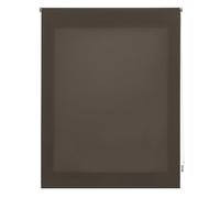 INTERBLIND | Store Enrouleur de qualité supérieure, translucide, Lisse, 100 x 175 cm (Largeur x Hauteur), Dimensions du Tissu 97 x 170 cm, translucide, Taupe - Store de fenêtre de qualité supérieure