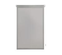 INTERBLIND Store Enrouleur EasyFix translucide Lisse 87 x 180 cm - Store Enrouleur sans Outils - Montage sans Outils - Tissu 84 x 175 cm - Store Enrouleur sans perçage Couleur Argent