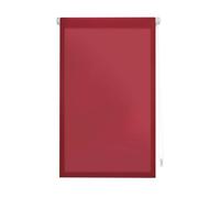 INTERBLIND Store Enrouleur EasyFix translucide uni 67 x 180 cm - Store Enrouleur sans Outils - Montage sans Outils - Tissu 64 x 175 cm - Store Enrouleur sans perçage Couleur Bordeaux