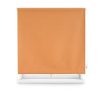 INTERBLIND Store Enrouleur occultant uni Premium - Store Enrouleur occultant - Dimensions 140 x 230 cm - Store occultant Thermique Orange - Store Thermique Orange - Store Enrouleur occultant - Store