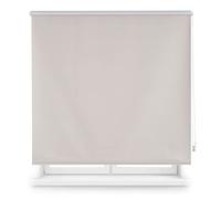INTERBLIND Store Enrouleur Opaque Lisse Premium - Dimensions 160 x 175 cm de Haut - Tissu 157 x 170 cm - Thermique Argent - Isolation lumière, Froid et Chaleur