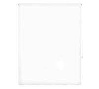 INTERBLIND Store Enrouleur translucide uni Premium 120 x 250 cm - Tissu 117 x 245 cm - Blanc - pour fenêtres