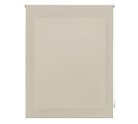 INTERBLIND Store Enrouleur translucide uni Premium 170 x 175 cm - Tissu 167 x 170 cm - Couleur Ivoire