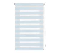 INTERBLIND Store Jour et Nuit EasyFix Installation sans Outils Dimensions 130 x 180 cm (l x h) - sans perçage - Tissu 127 x 175 cm - Couleur Bleu Ciel