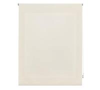 INTERBLIND Store Premium Translido Lisse Enrouleur de 120 x 250 cm - Tissu 117 x 245 cm - Beige Translucide - Fenêtres