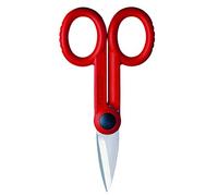 Intercable 16013 Ciseaux d'électricien avec étui de protection petit rouge