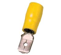 Intercable ICIQ668FS Fiche plate 4-6 mm² 6,3 x 0,8 jaune laiton